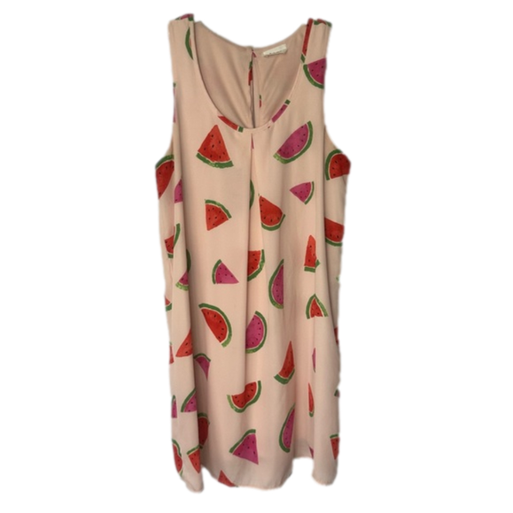Le Kate Dresses & Skirts - Le Kate Watermelon Slices Print Dress Pink Size Medium